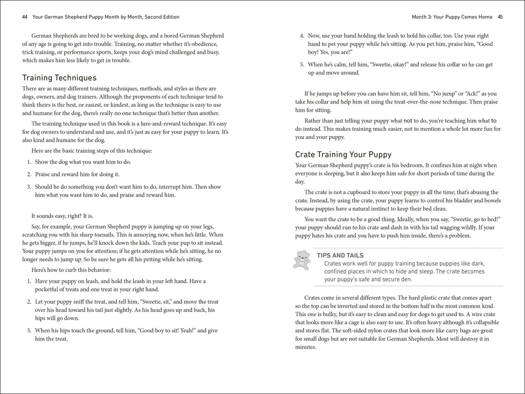 Your German Shepherd Puppy Month by Month, 2nd Edition