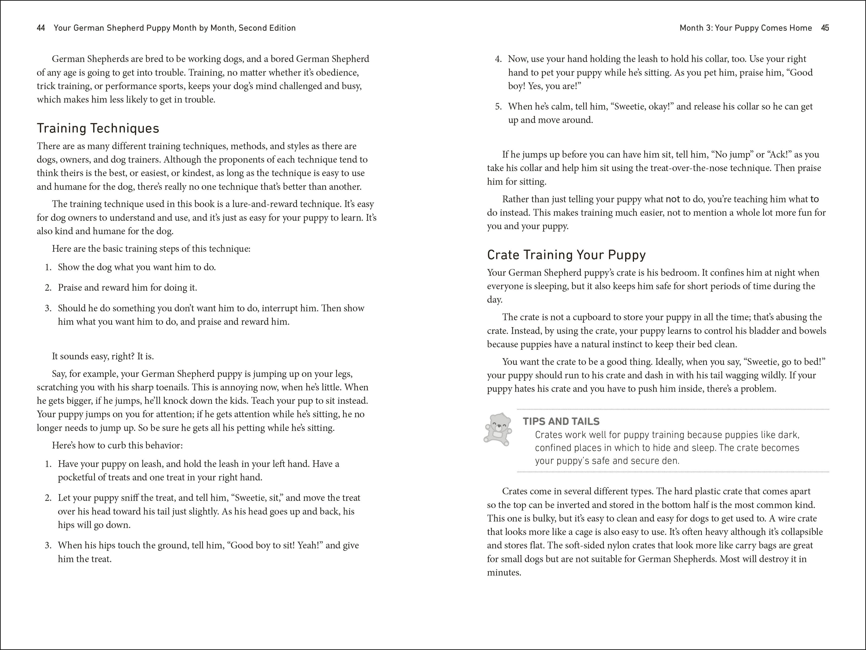 Your German Shepherd Puppy Month by Month, 2nd Edition