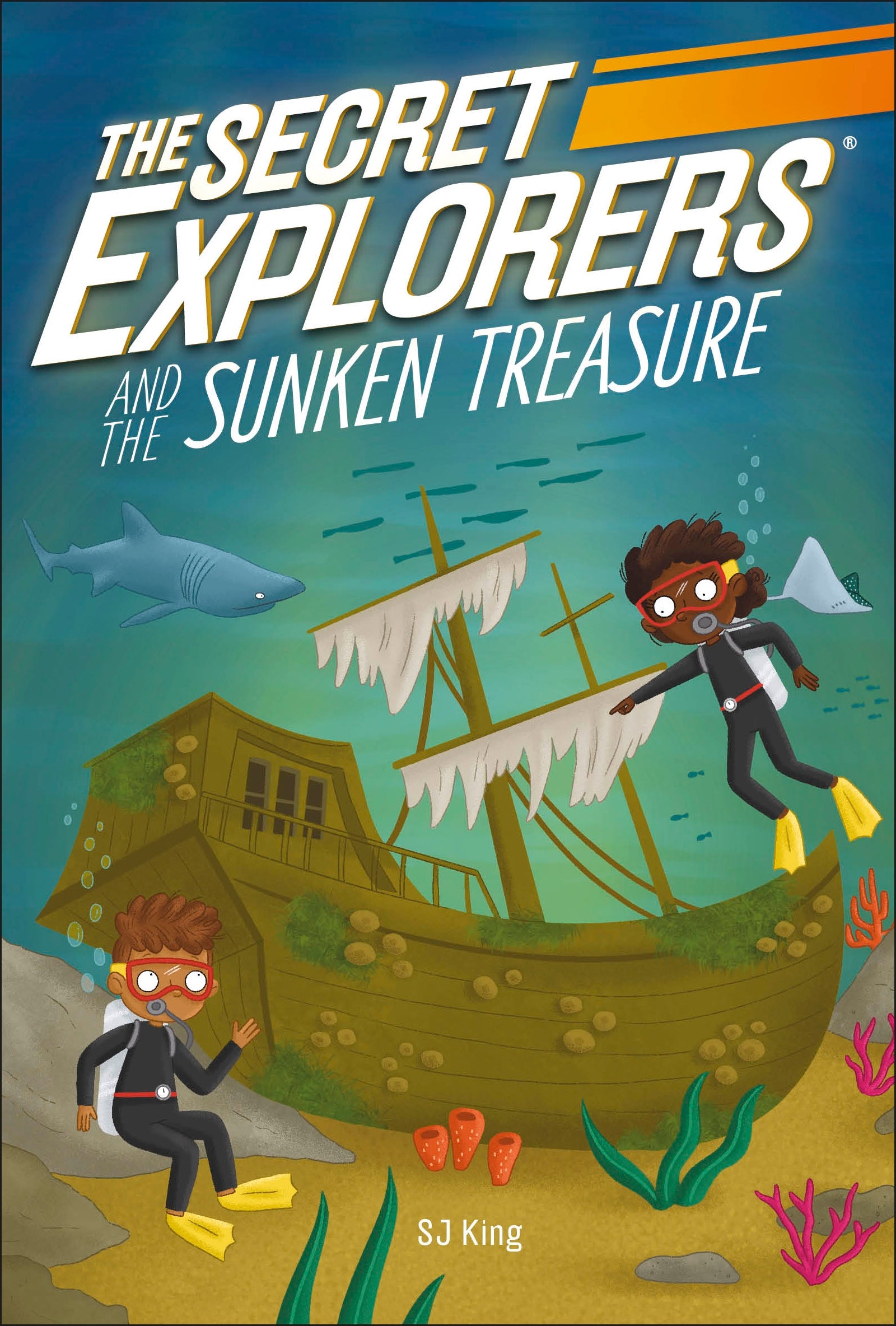 9780241610756-The Secret Explorers and the Sunken Treasure-Jacket Image