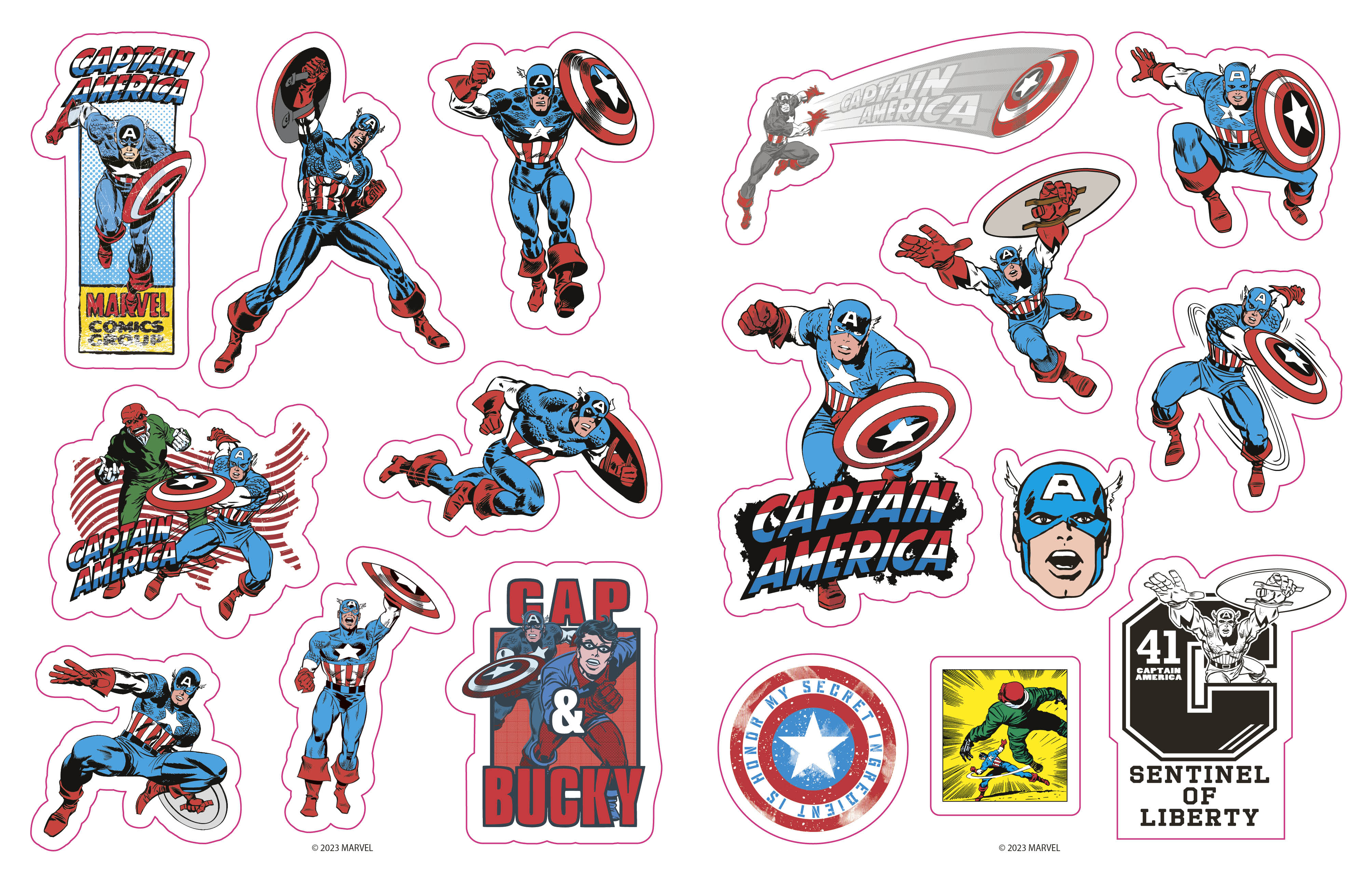 The Marvel Sticker Anthology – DK