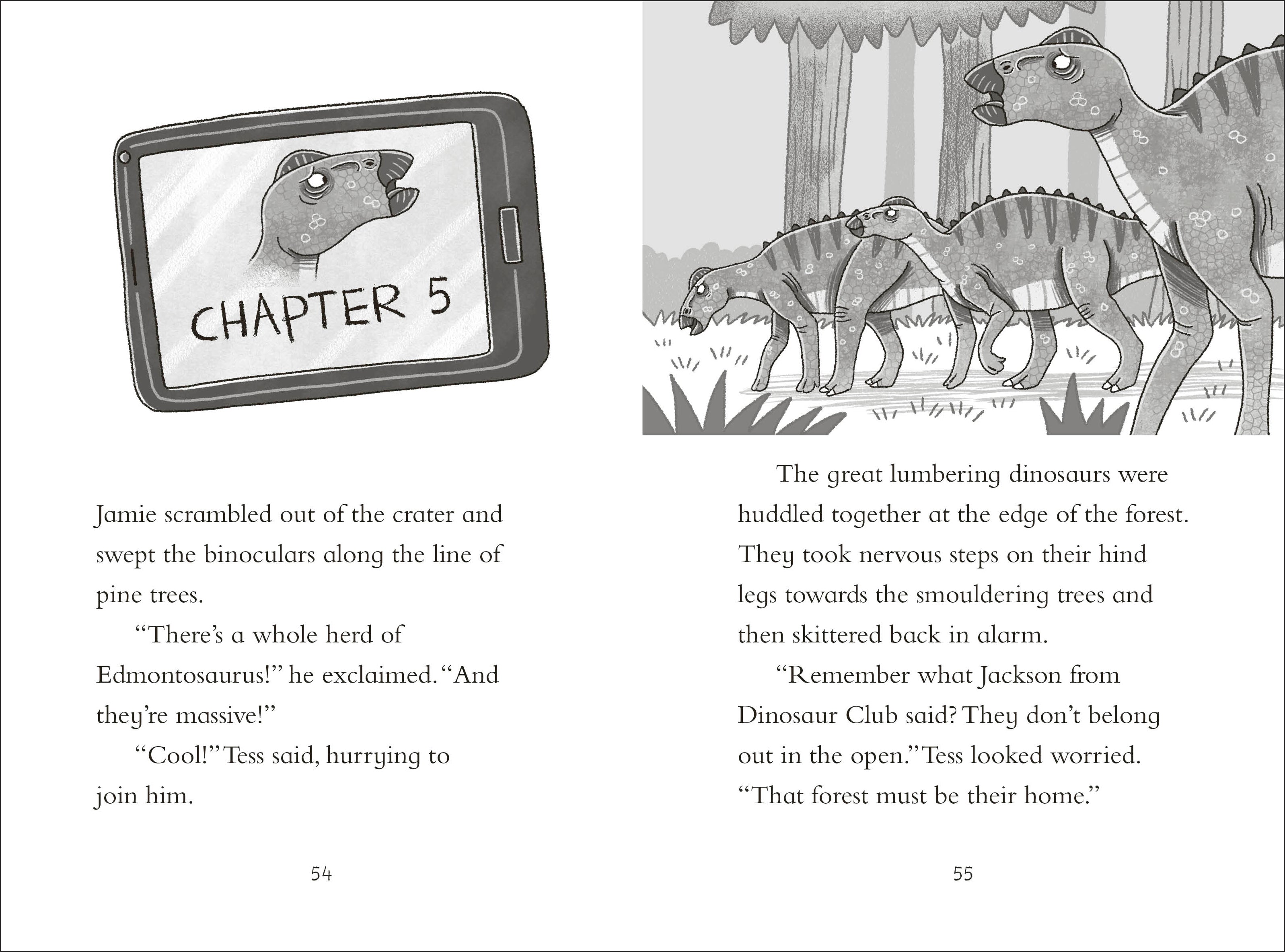 Dinosaur Club: The Edmontosaurus Stampede