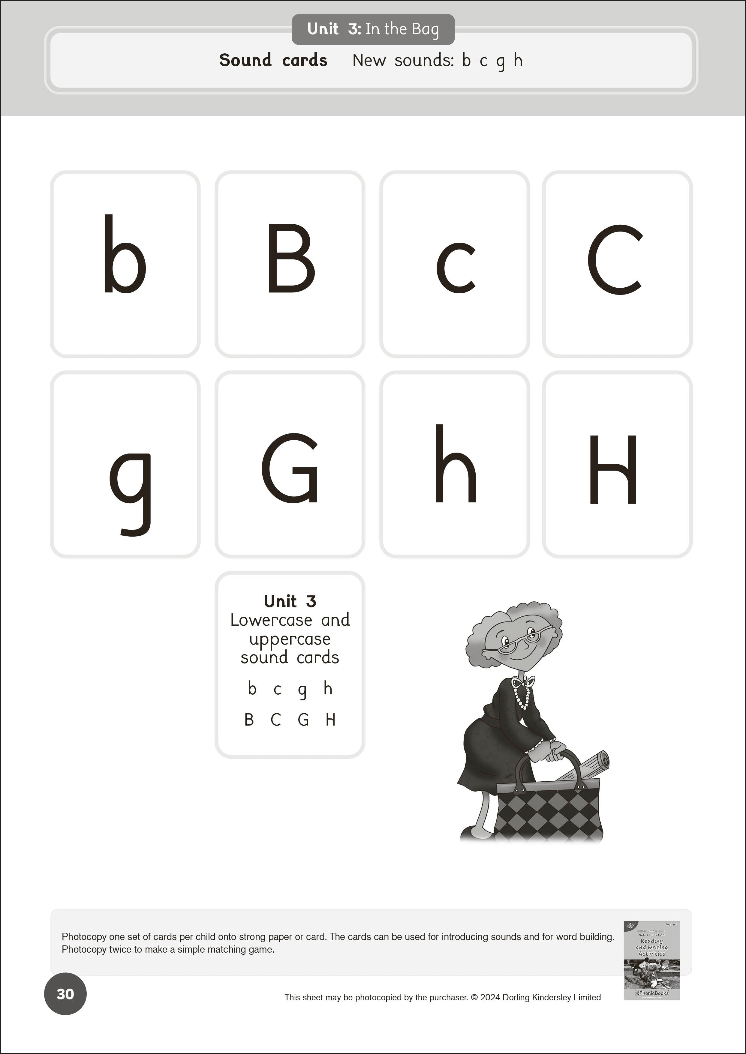 Phonic Books Dandelion Readers Set 4 Units 1-10 Reading and Writing Activities-Spread, Image, (PRHC, Design, Do, Not, Use)-4