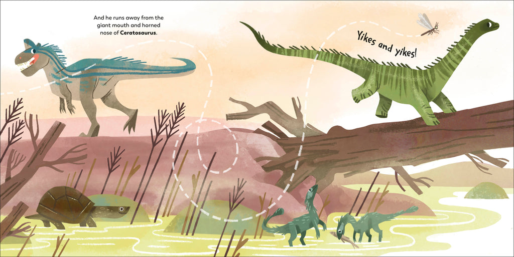 A Dinosaur's Day: Diplodocus Finds Its Family-Spread, Image, (PRHC, Design, Do, Not, Use)-5