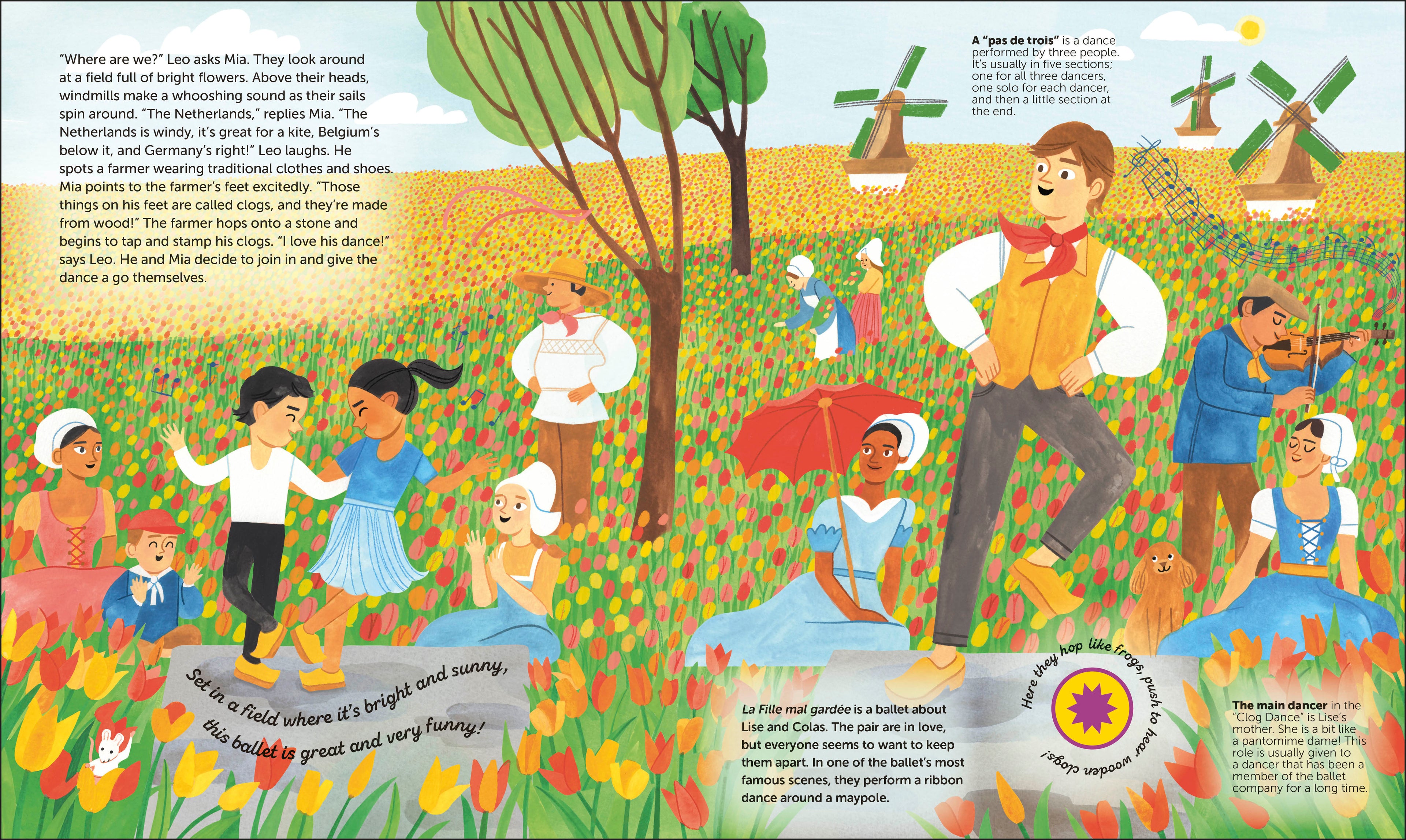 The Very Young Person's Guide to Ballet Music-Spread, Image, (PRHC, Design, Do, Not, Use)-2