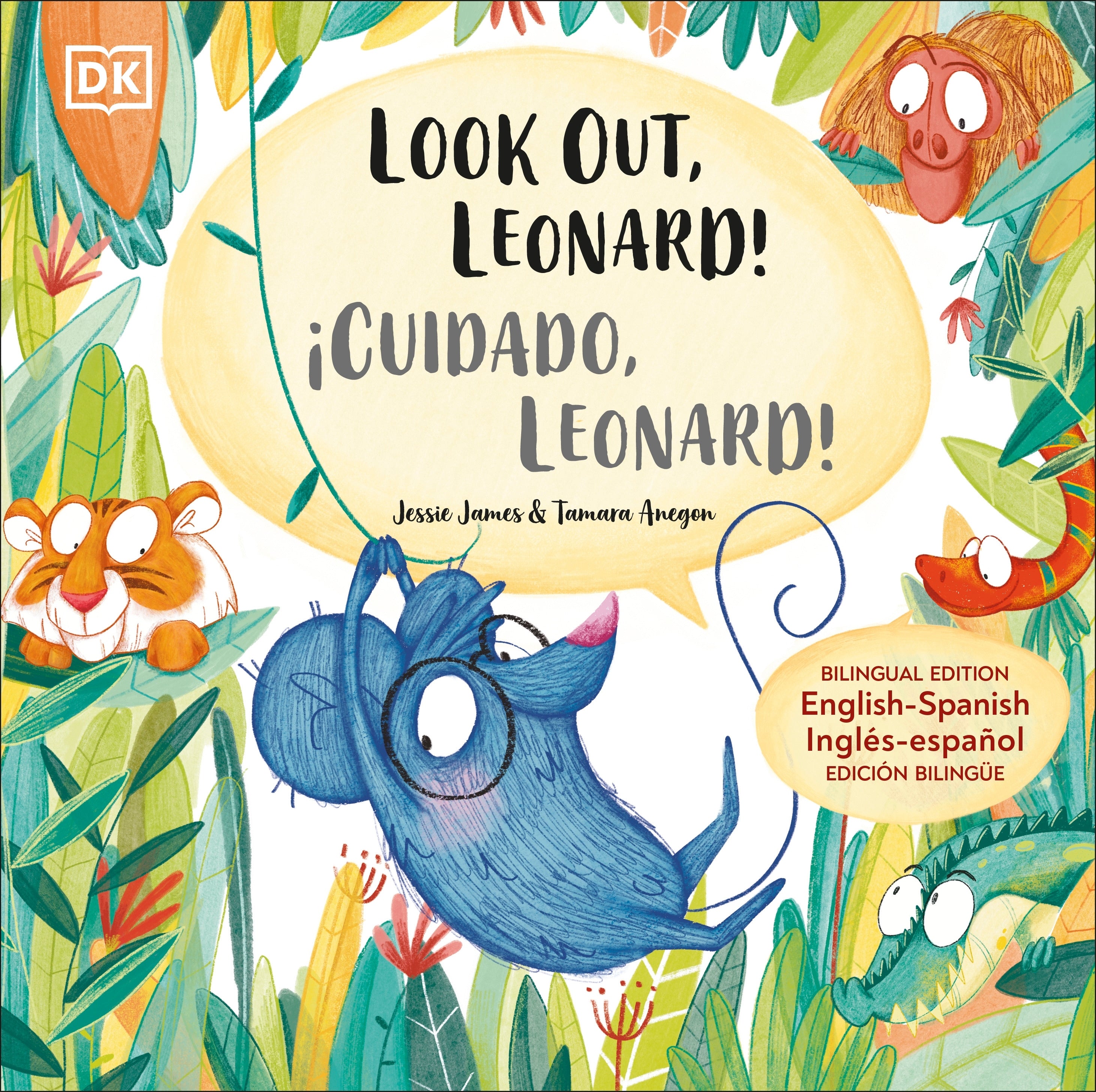 Look Out, Leonard! / ¡Cuidado, Leonard! jacket