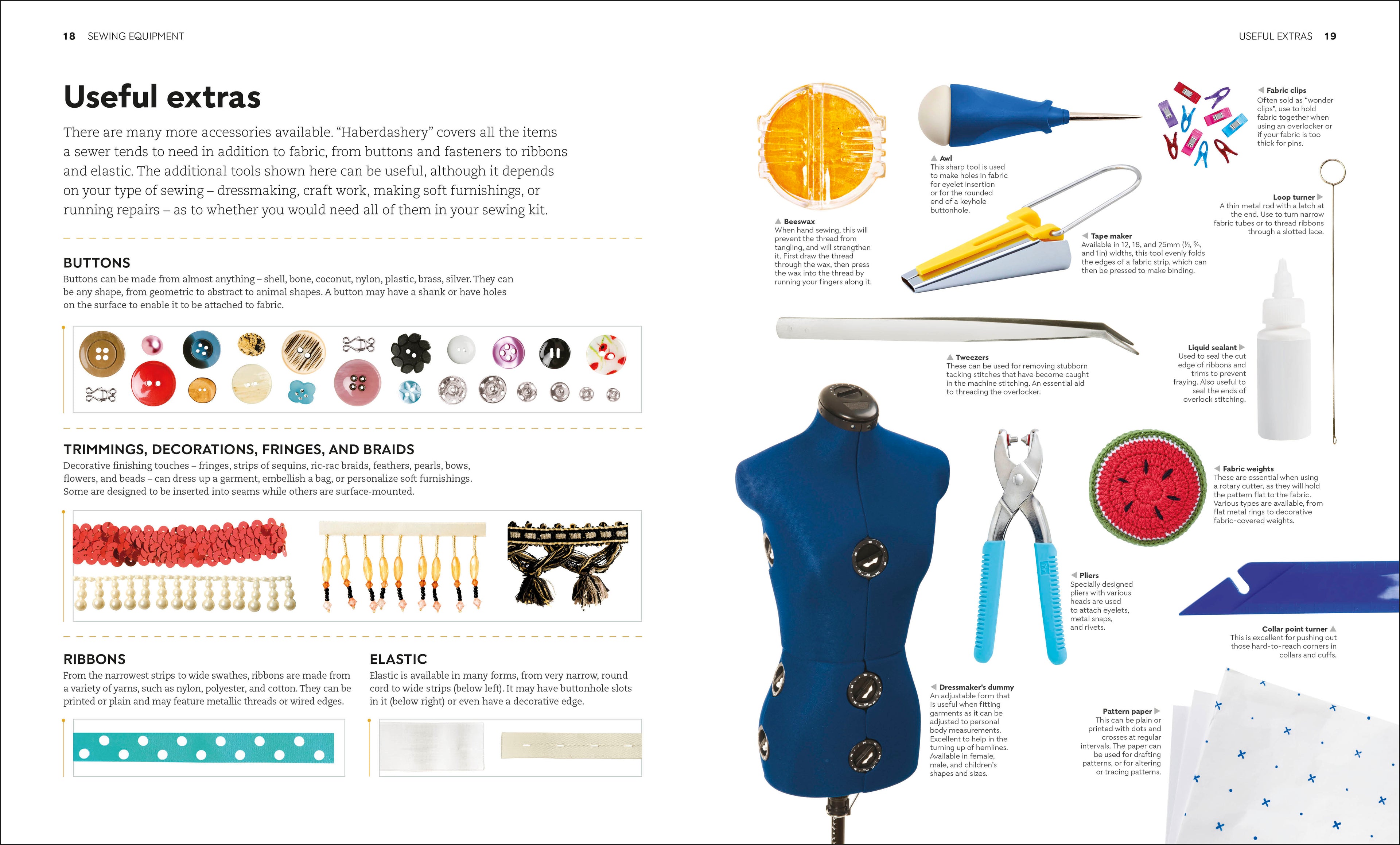 The Sewing Book (New Edition)-Spread, Image, (PRHC, Design, Do, Not, Use)-2