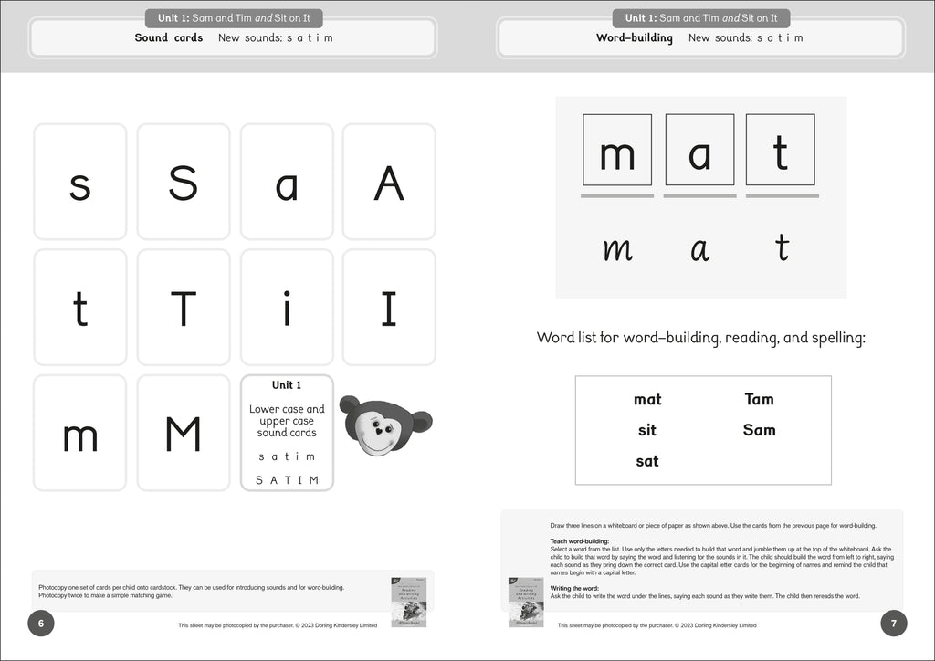 Phonic Books Dandelion Readers Reading and Writing Activities Set 2 Units 1-10 and Set 3 Units 1-10-image
