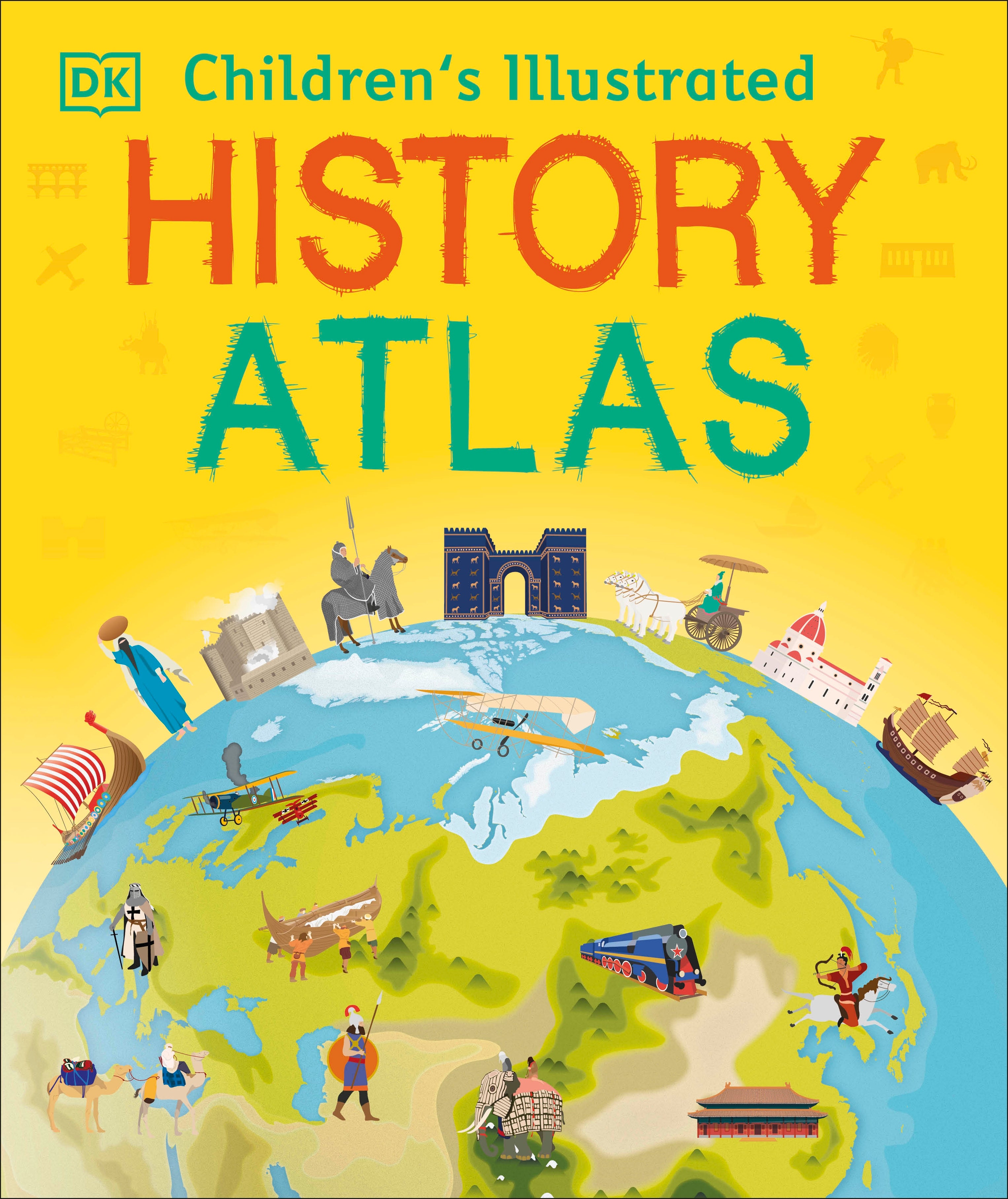 Children's Illustrated History Atlas jacket