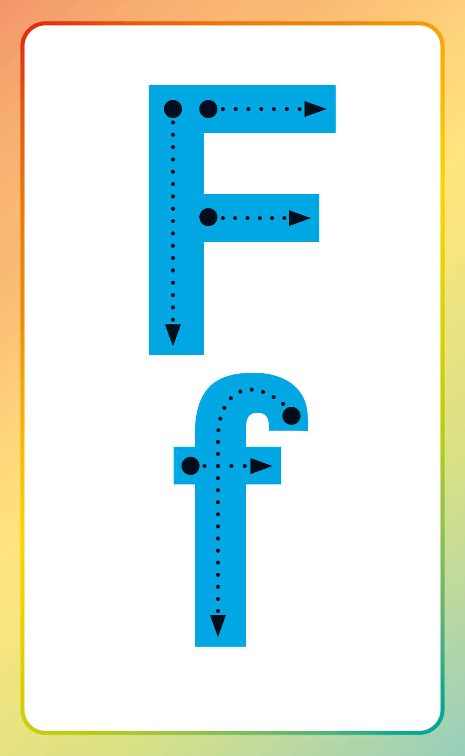 English for Everyone Junior English Alphabet Flash Cards-spread image