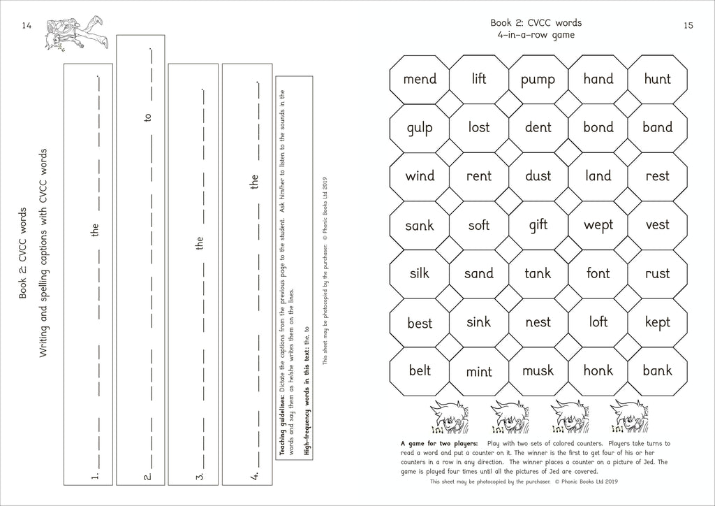 Phonic Books Moon Dogs Set 2 Activities