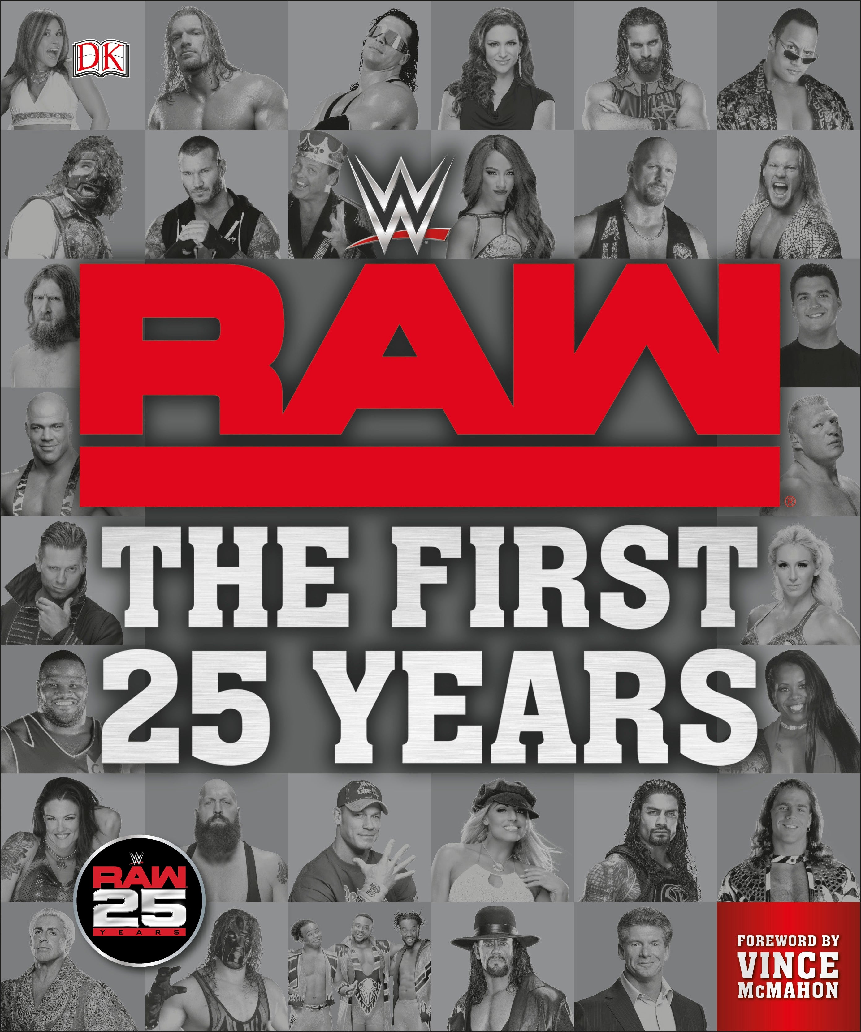 WWE RAW The First 25 Years jacket