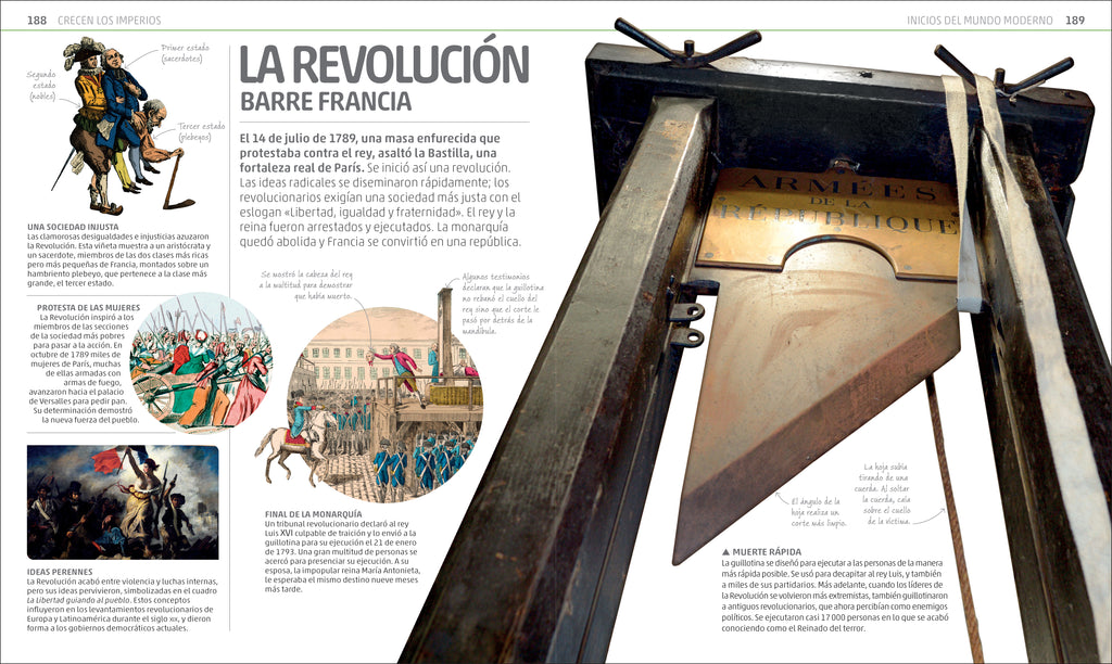 Secretos de la historia (Explanatorium of History)-Spread, Image, (PRHC, Design, Do, Not, Use)-5