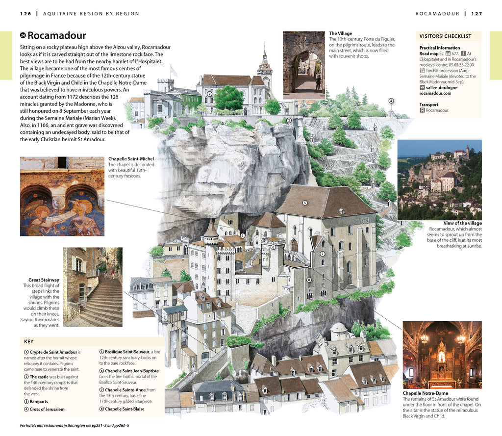 DK Dordogne, Bordeaux and the Southwest Coast