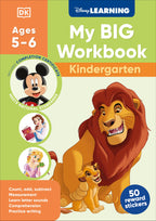 Disney Learning Big Workbook Kindergarten jacket image