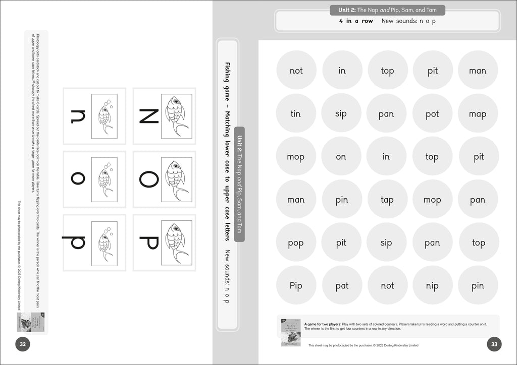 Phonic Books Dandelion Readers Reading and Writing Activities Set 2 Units 1-10 and Set 3 Units 1-10-image