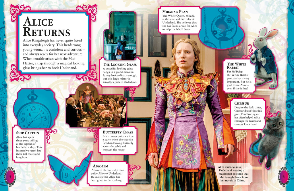 Ultimate Sticker Book: Alice Through the Looking Glass