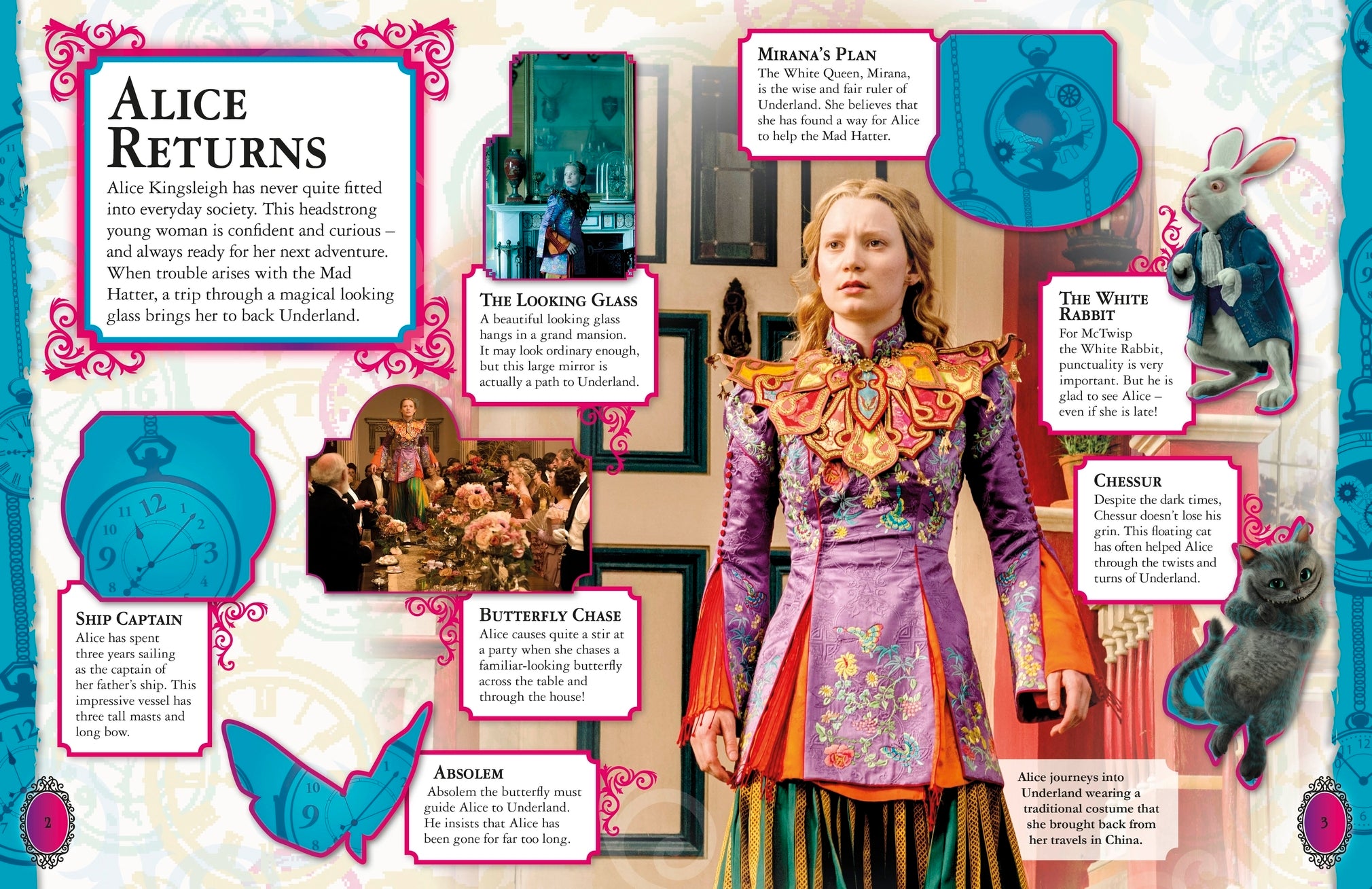 Ultimate Sticker Book: Alice Through the Looking Glass