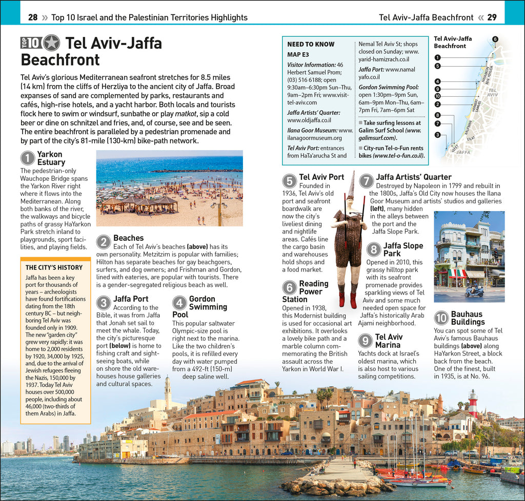 DK Top 10 Israel and the Palestinian Territories