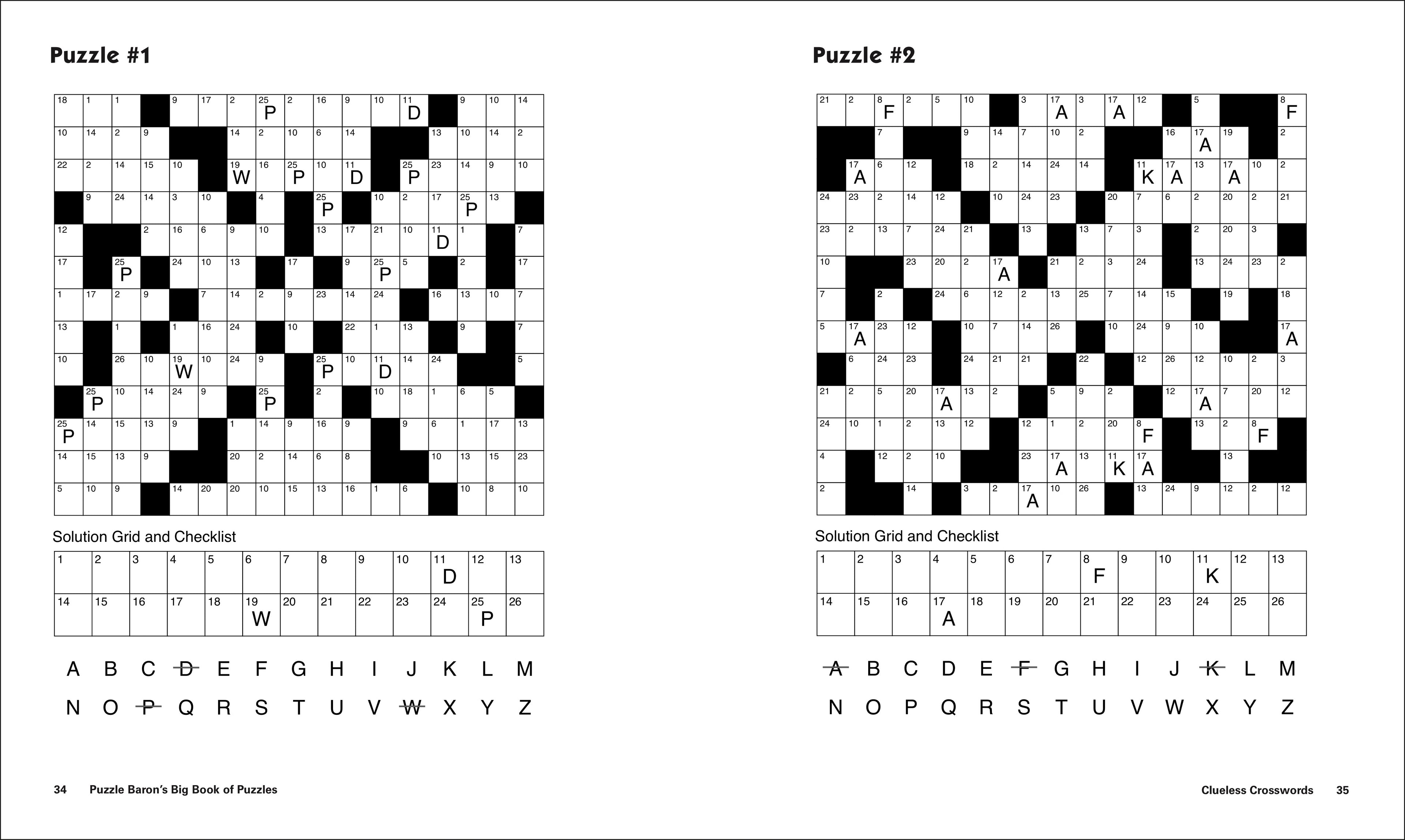 Puzzle Baron's Big Book of Puzzles