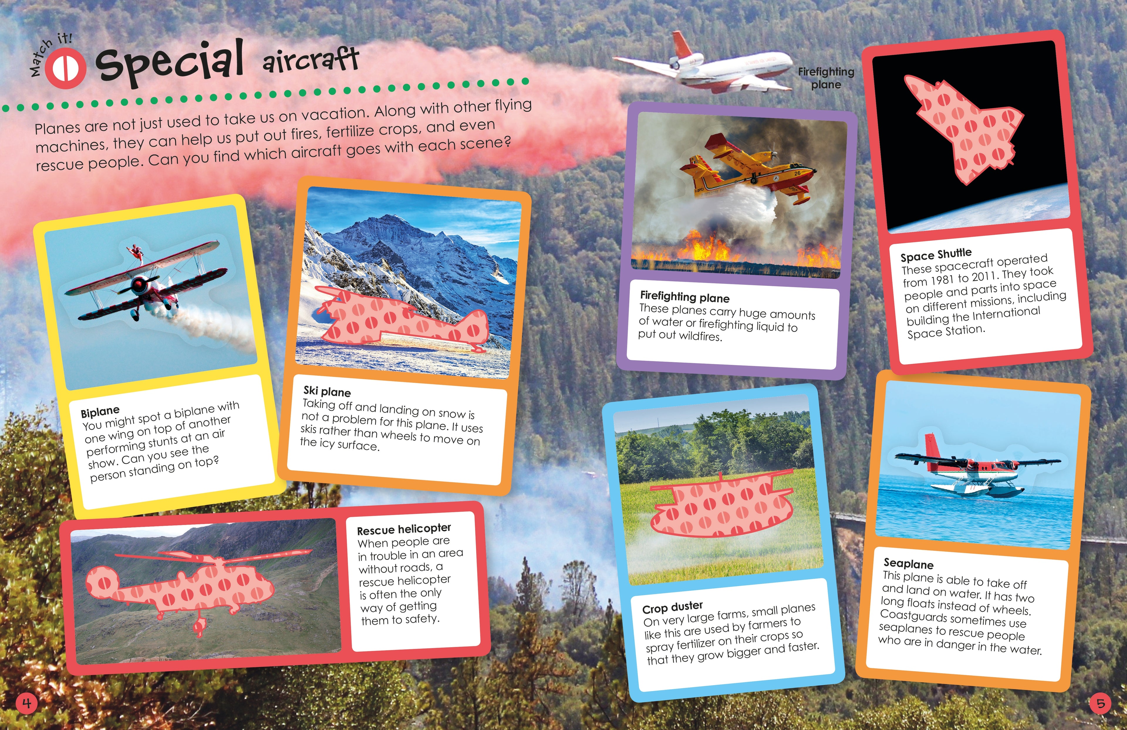 Ultimate Sticker Book: Airplanes and Other Flying Machines