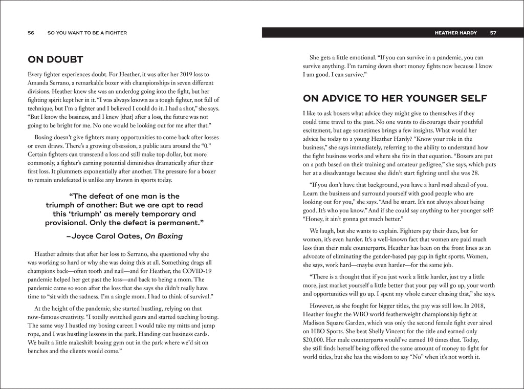 So You Want to Be a Fighter