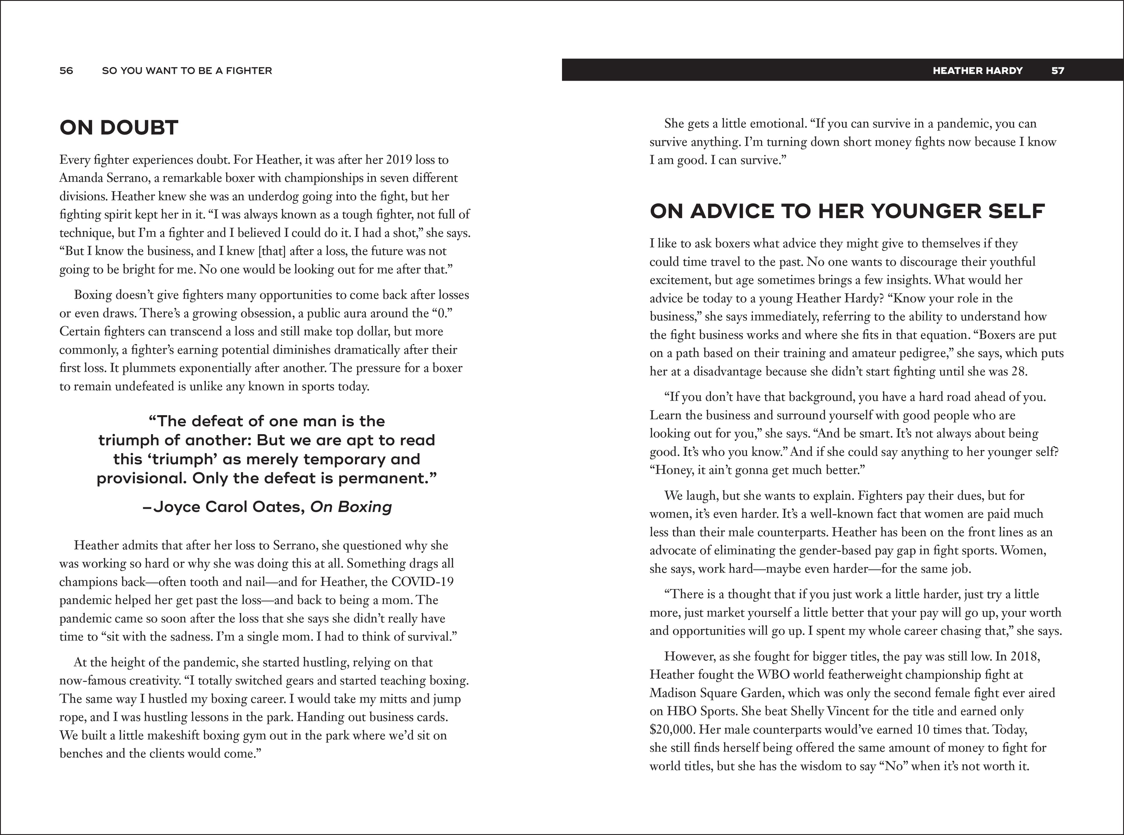 So You Want to Be a Fighter