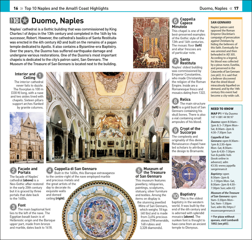 DK Top 10 Naples and the Amalfi Coast