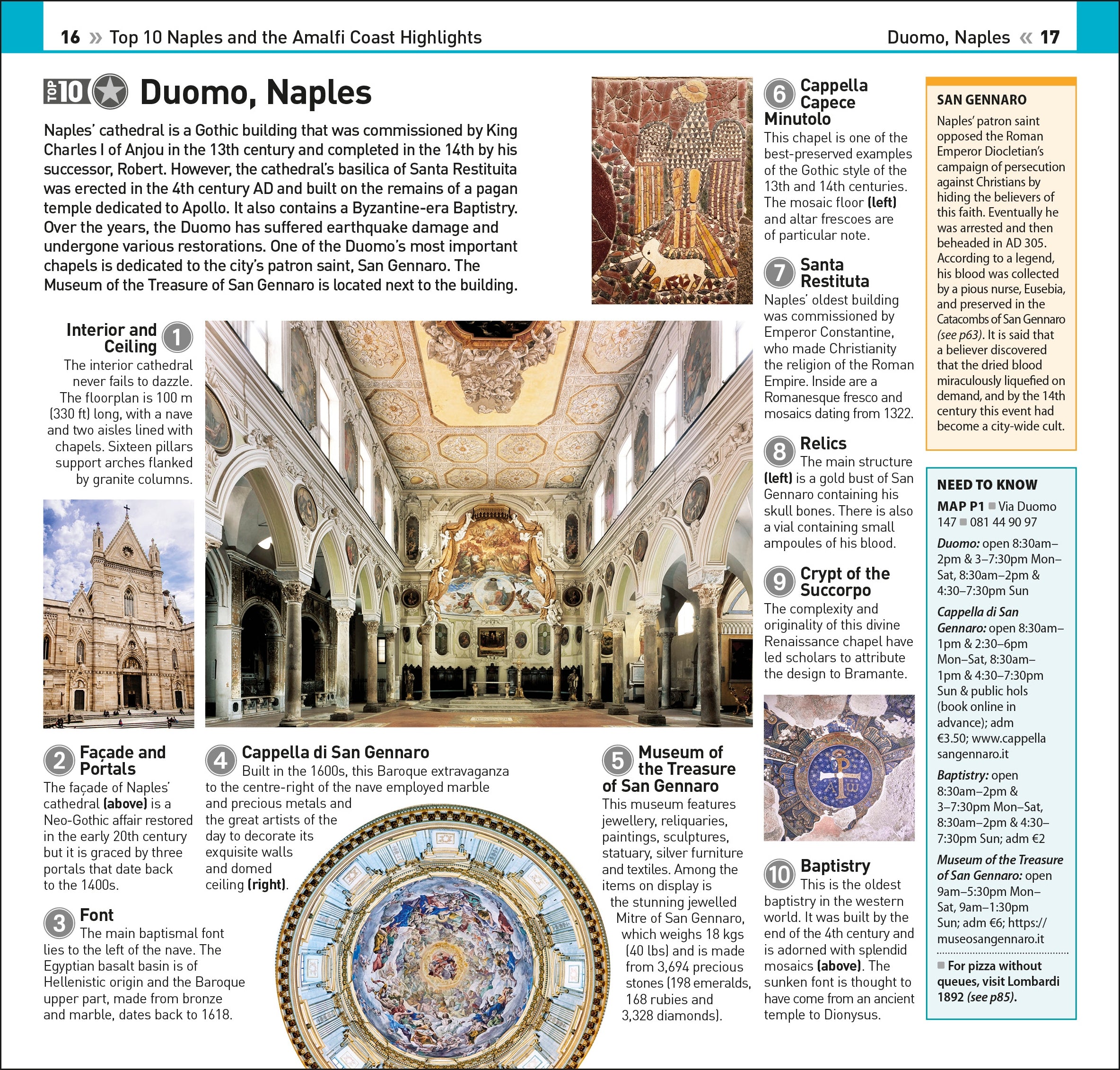 DK Top 10 Naples and the Amalfi Coast