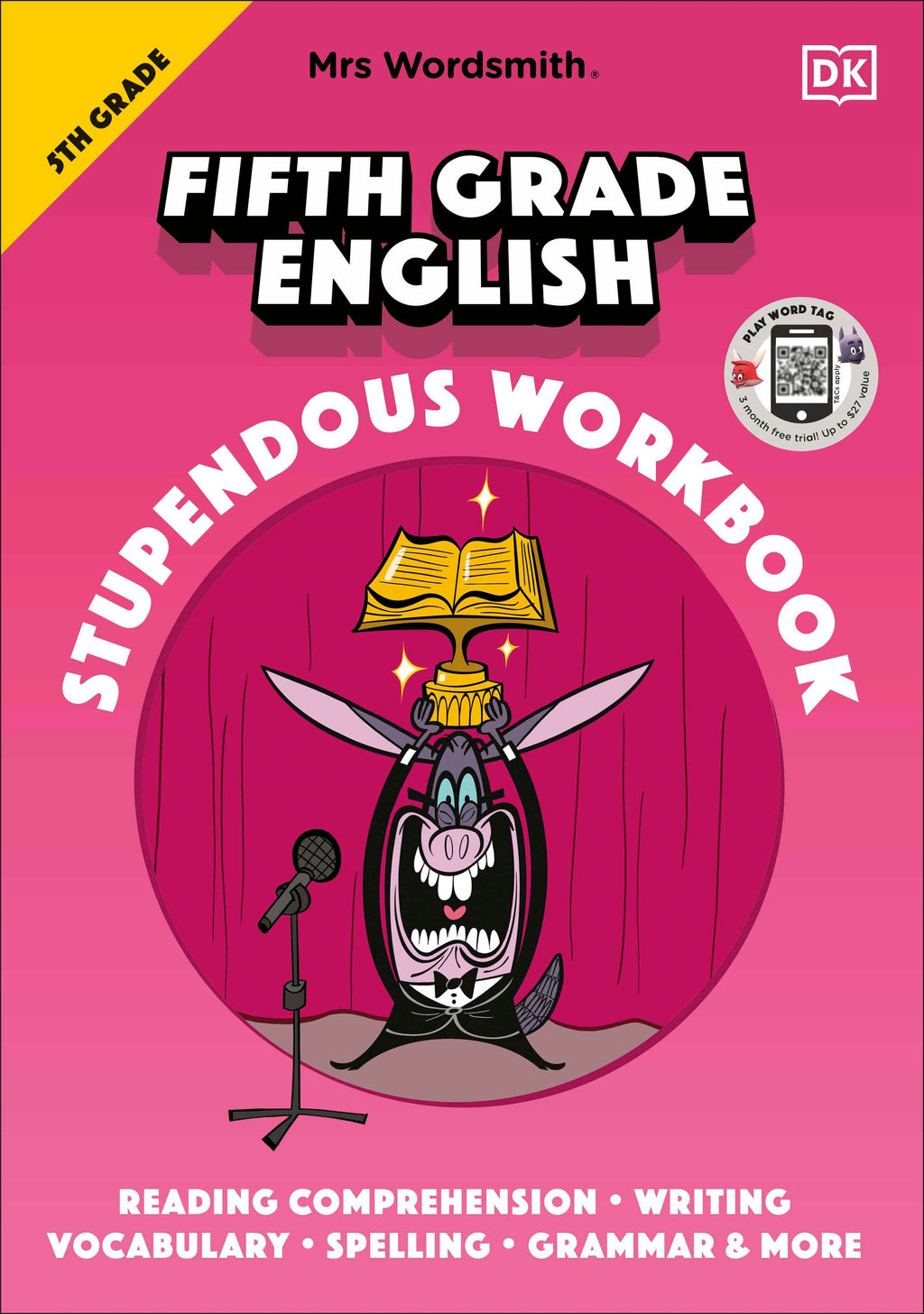 Mrs Wordsmith 5th Grade English Stupendous Workbook cover