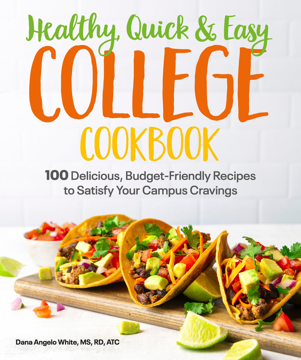 Healthy, Quick & Easy College Cookbook jacket