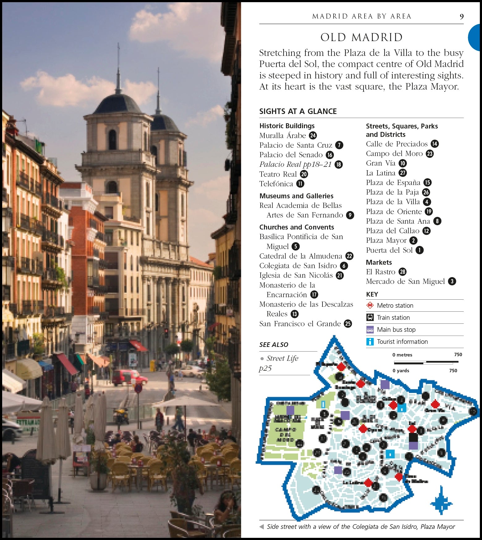 DK Madrid Pocket Map and Guide