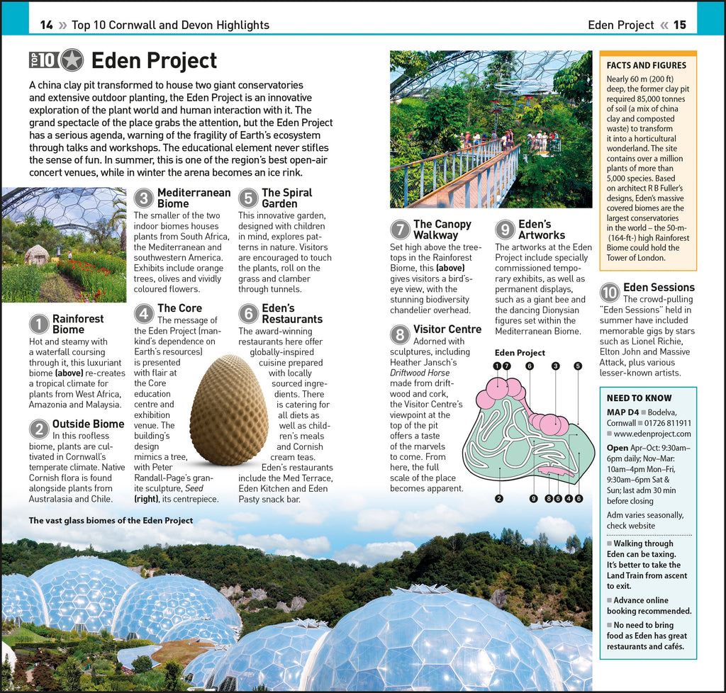 DK Top 10 Cornwall and Devon