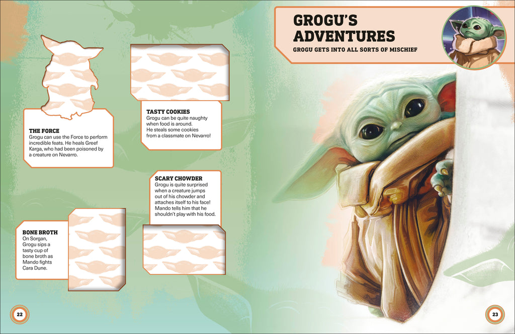 Star Wars The Mandalorian Ultimate Sticker Collection-Spread, Image, (PRHC, Design, Do, Not, Use)-8