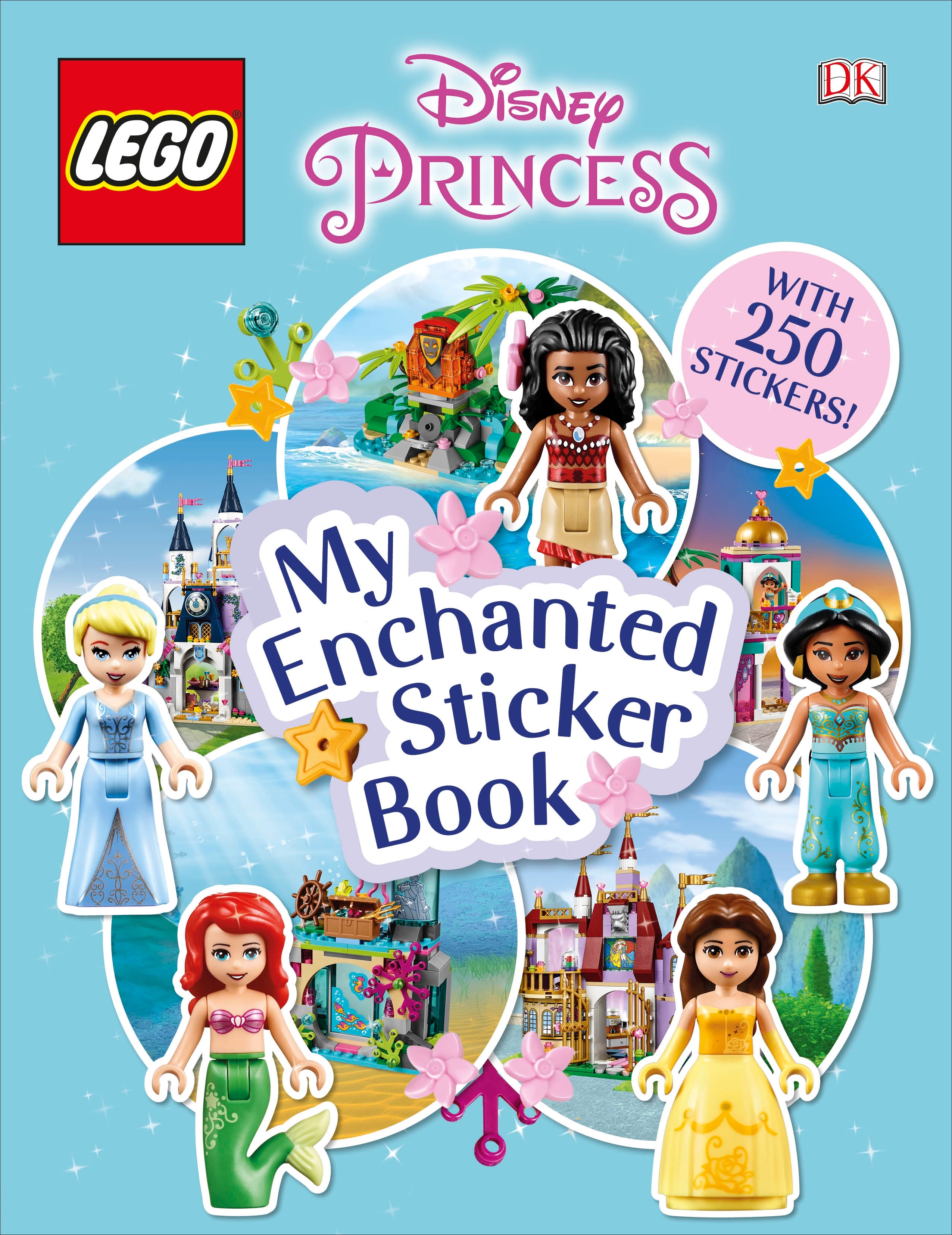 LEGO Disney Princess My Enchanted Sticker Book jacket