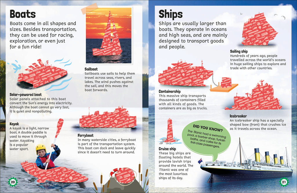 Sticker Encyclopedia Things That Go-image