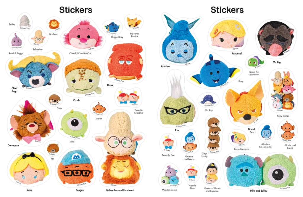 Ultimate Sticker Book: Disney Tsum Tsum Stick and Stack!