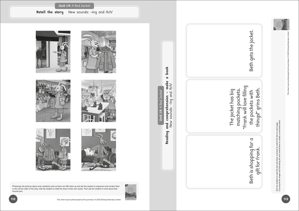 Phonic Books Dandelion Readers Reading and Writing Activities Set 2 Units 11-20-image