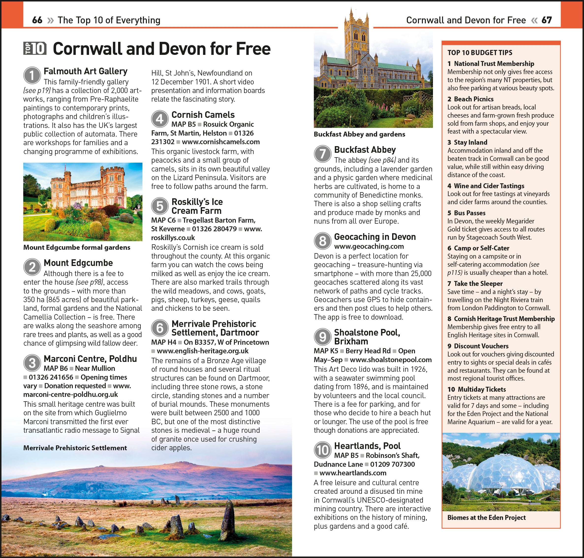 DK Top 10 Cornwall and Devon