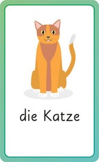 German for Everyone Junior First Words Flash Cards-Spread, Image, (PRHC, Design, Do, Not, Use)-10