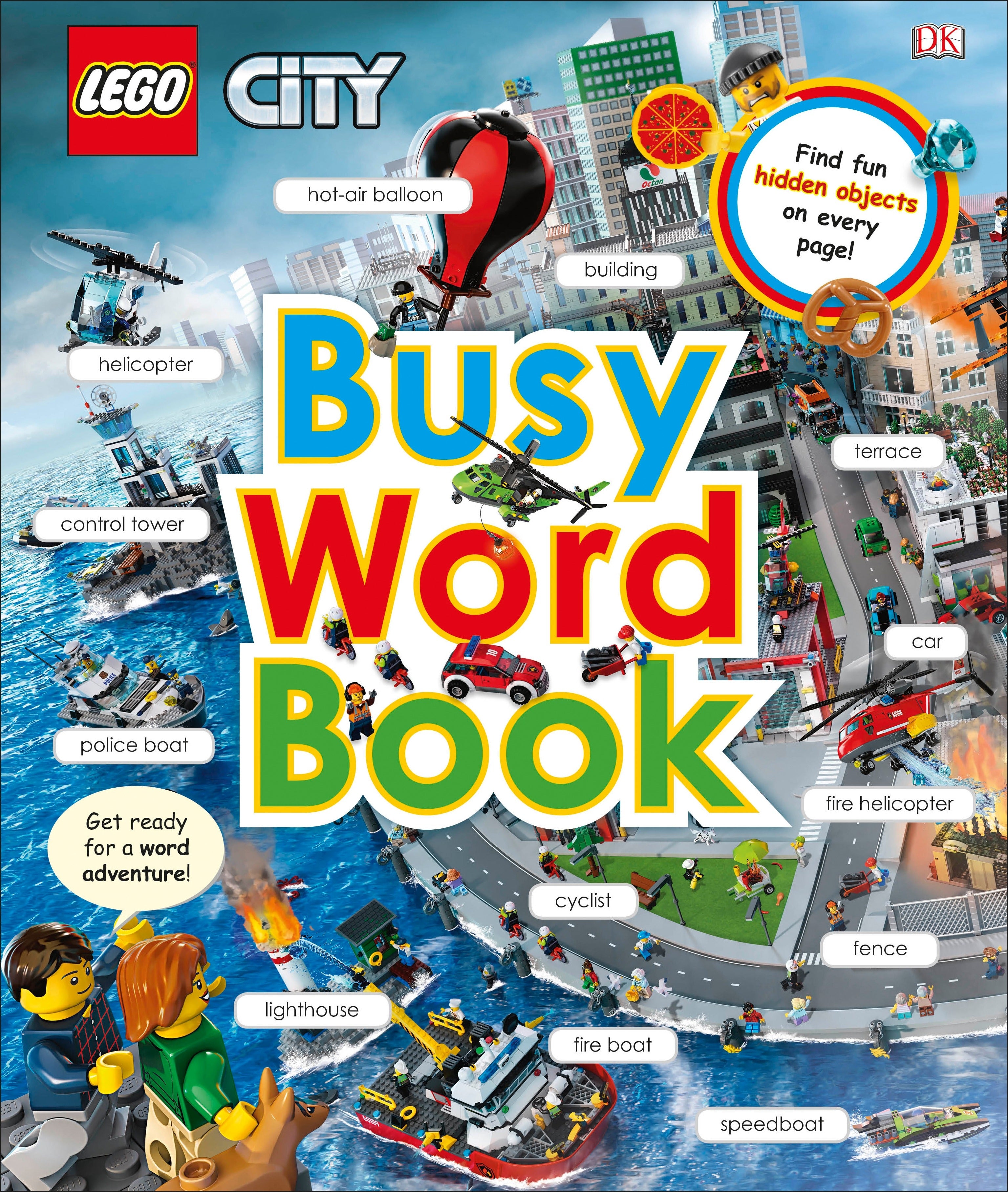 LEGO CITY Busy Word Book jacket