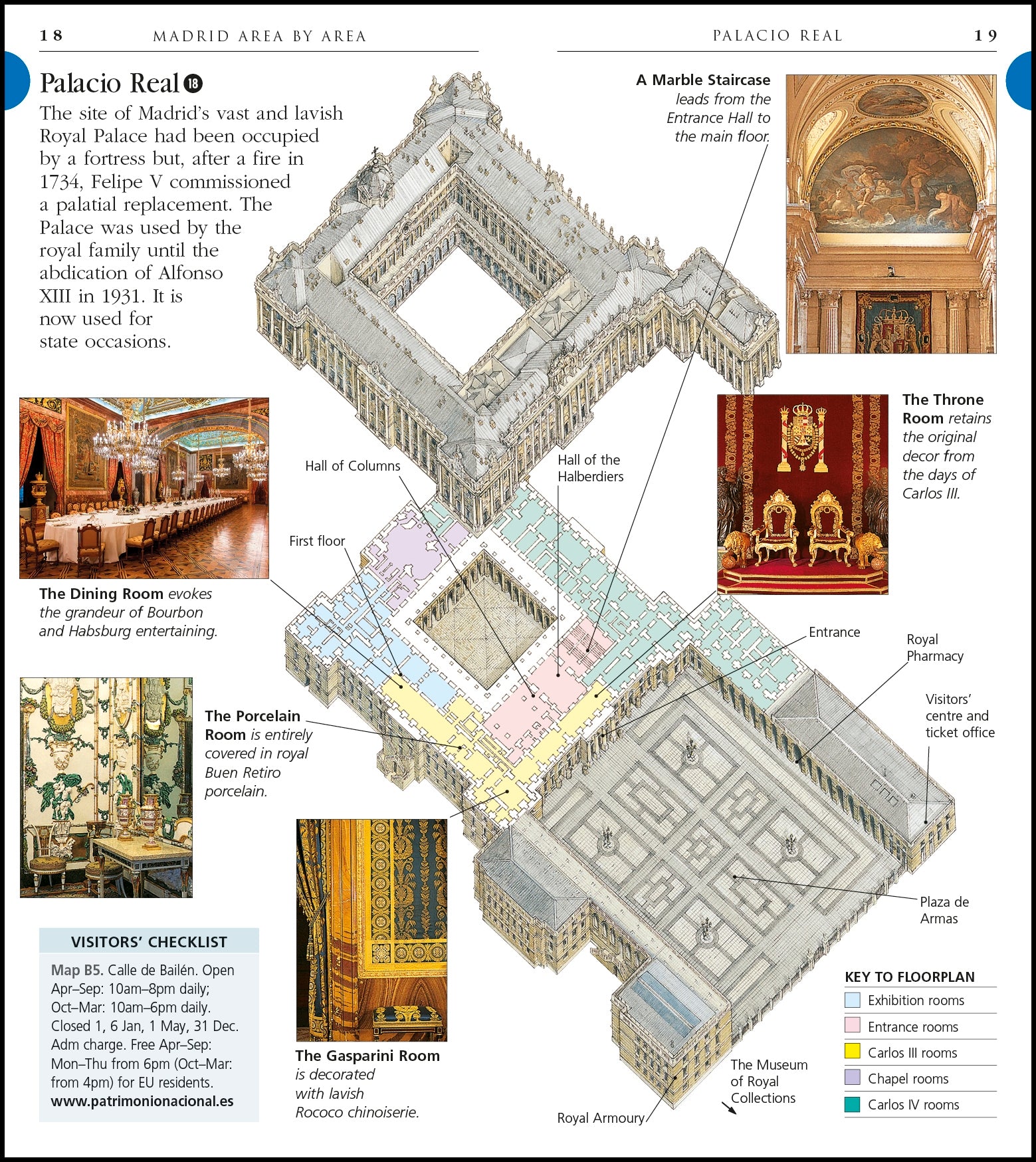 DK Madrid Pocket Map and Guide