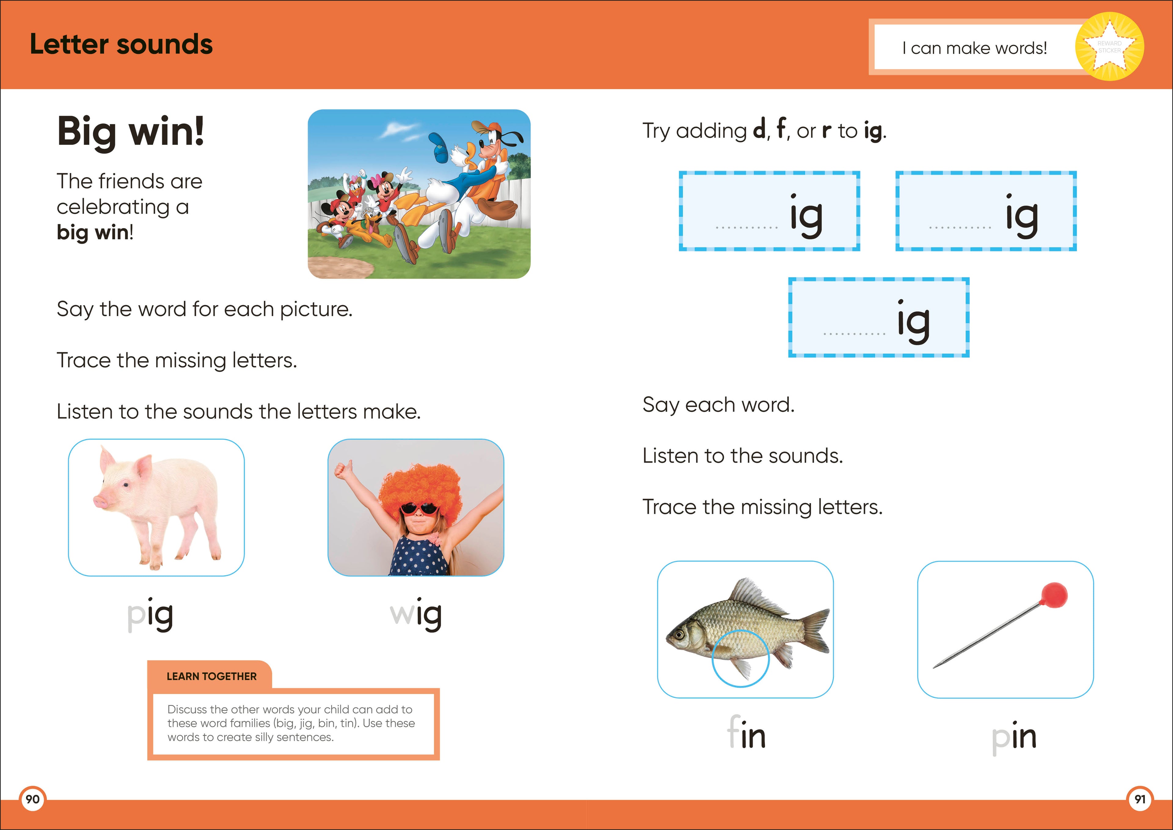 Disney Learning Big Workbook Preschool-Spread, Image, (PRHC, Design, Do, Not, Use)-2