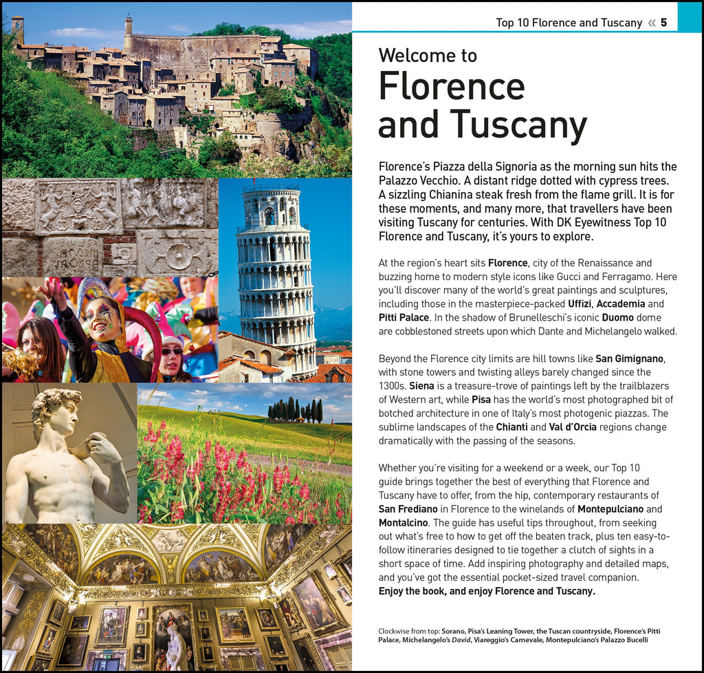 DK Top 10 Florence and Tuscany