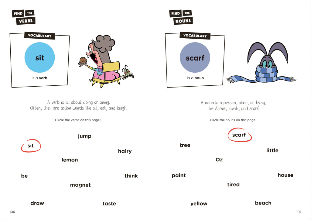 Mrs Wordsmith First Grade English Gargantuan Workbook-Spread, Image, (PRHC, Design, Do, Not, Use)-4