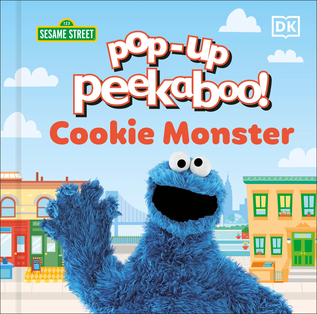 Pop-Up Peekaboo! Sesame Street Cookie Monster jacket image