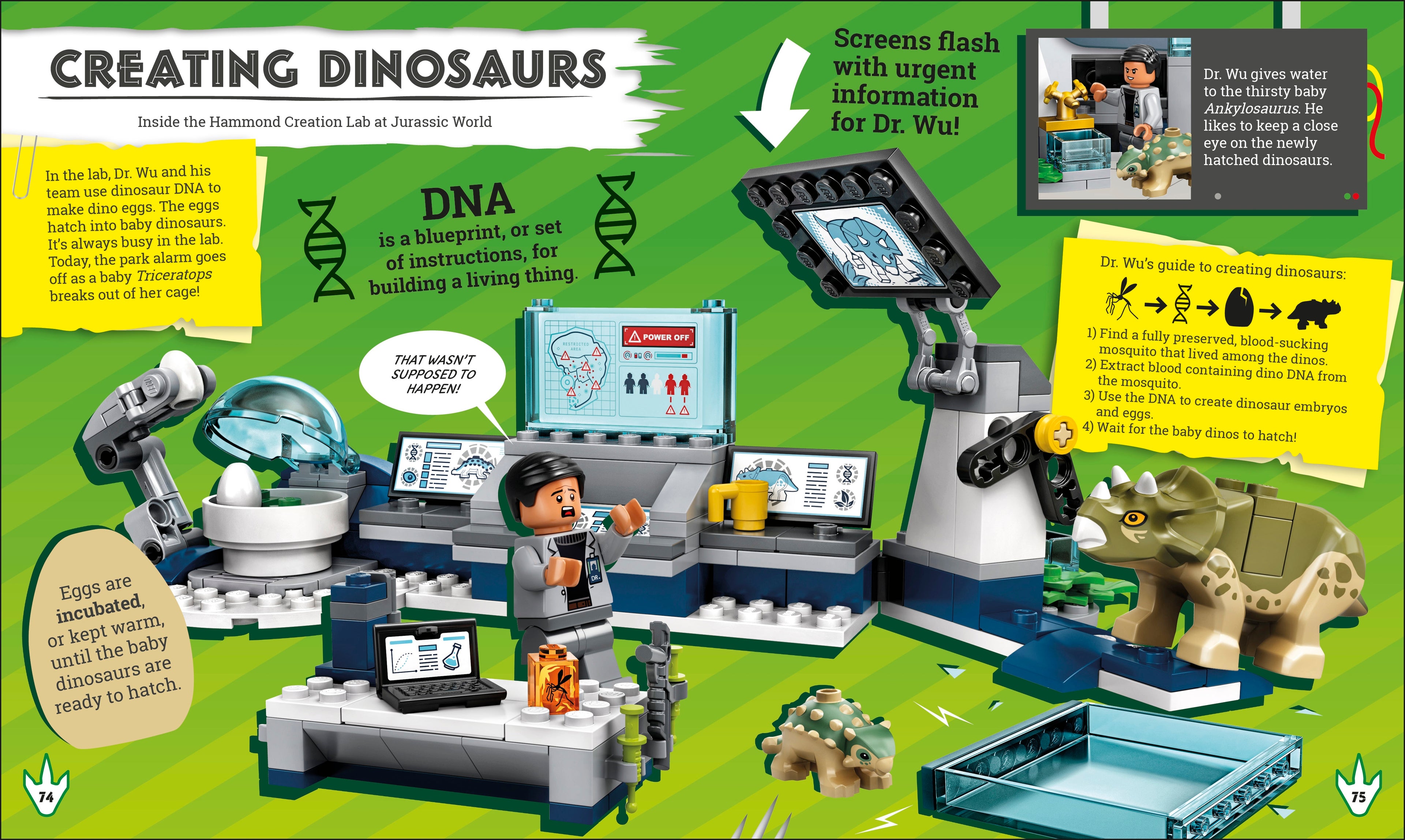LEGO Jurassic World The Dino Files
