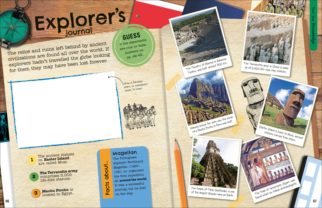 The Fact-Packed Activity Book: Rocks and Minerals-spread image