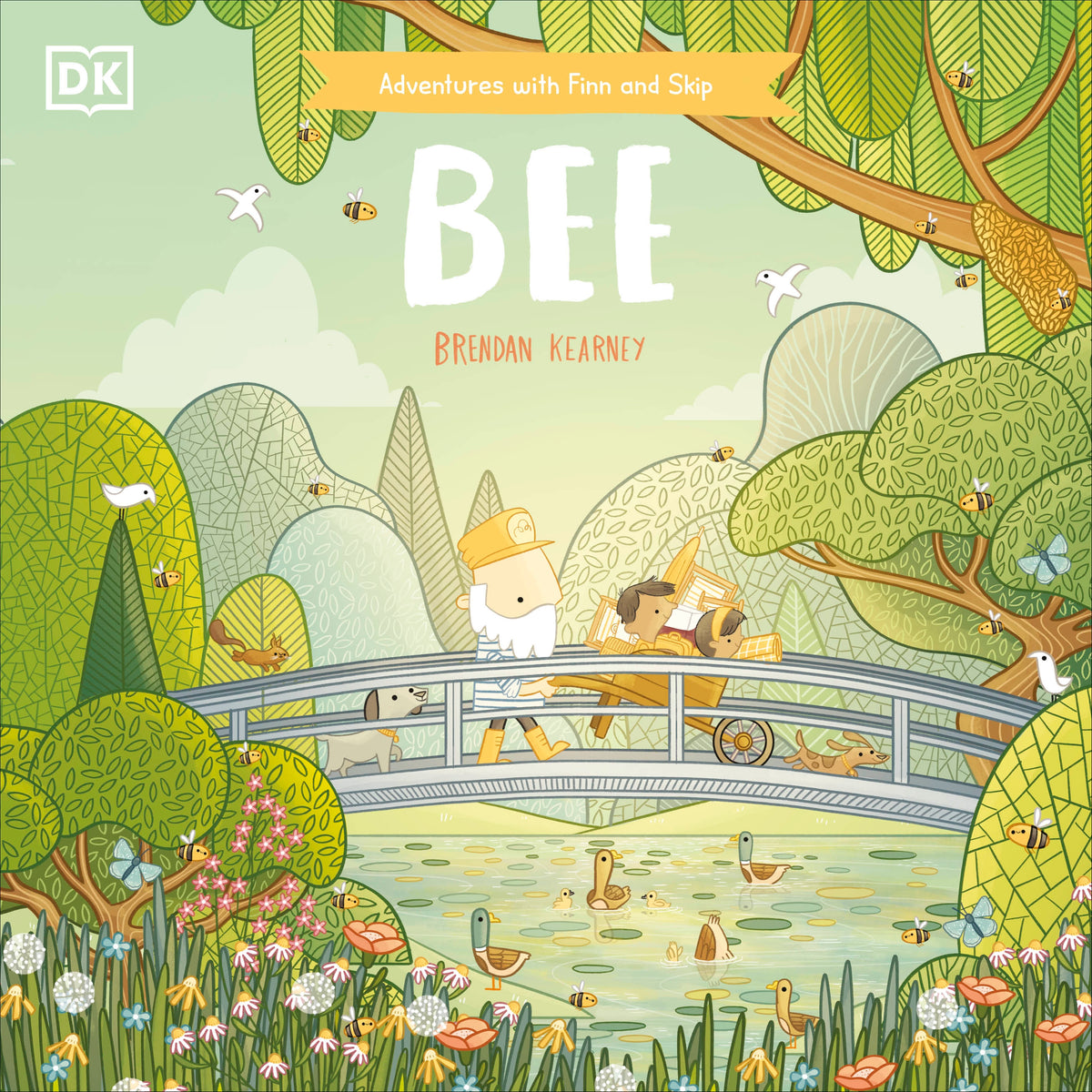 Cover of Adventures with Finn and Skip: Bee by Brendan Kearney.