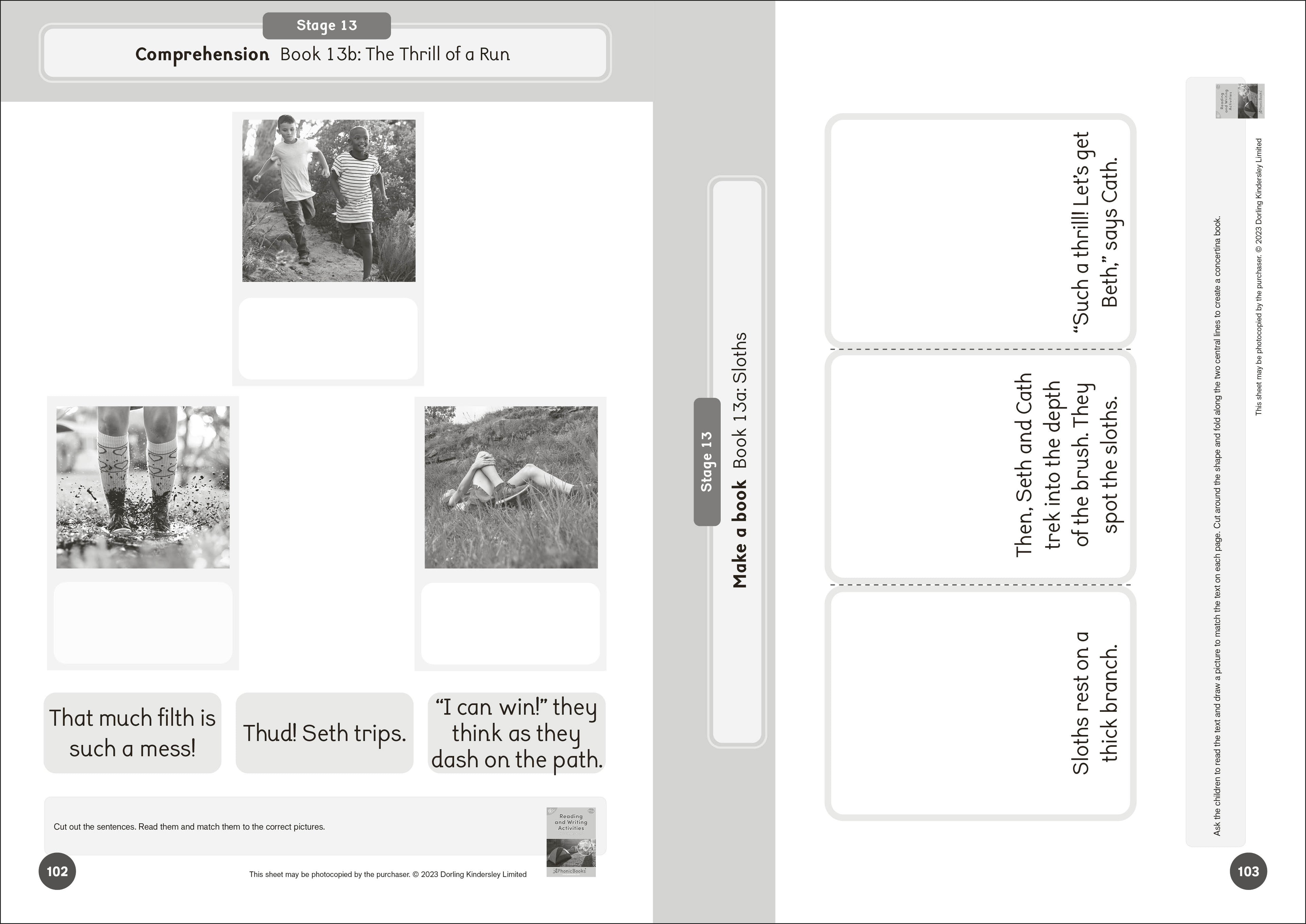 Phonic Books Dandelion World Reading and Writing Activities for Stages 8-15