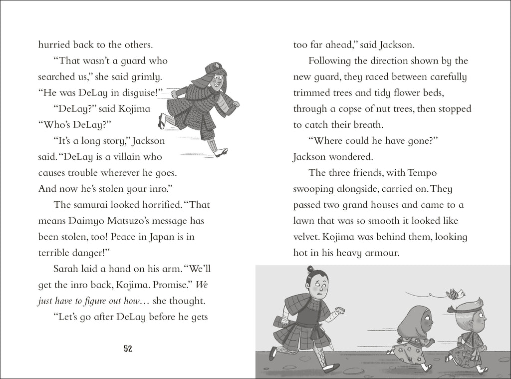 The Timekeepers: Samurai Saga-Spread, Image, (PRHC, Design, Do, Not, Use)-2